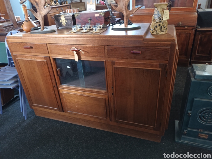 Antig&uuml;edades: Mueble aparador de roble - Foto 5
