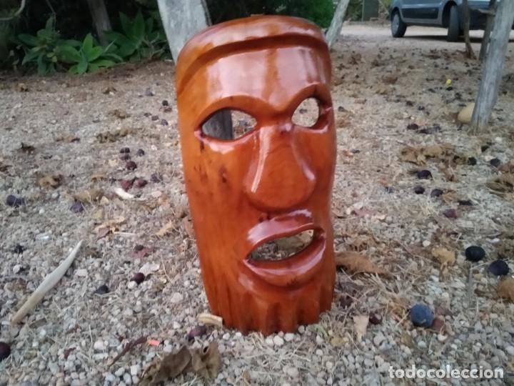 Antig&uuml;edades: mascara de madera - Foto 7