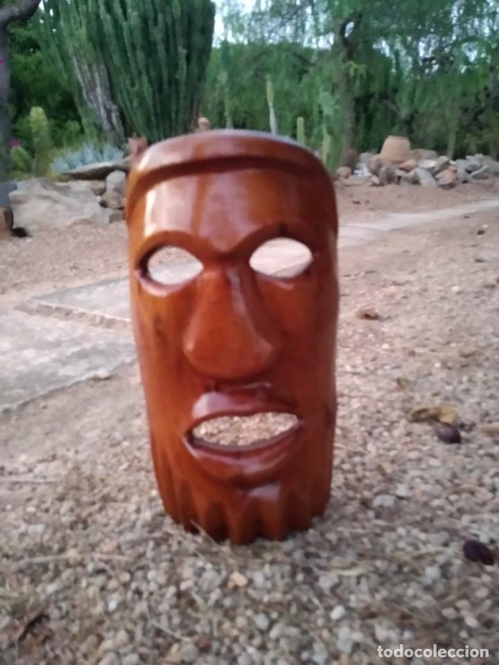 Antig&uuml;edades: mascara de madera - Foto 12