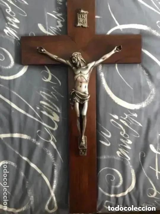 Antig&uuml;edades: ANTIGUO CRUCIFIJO - Foto 1