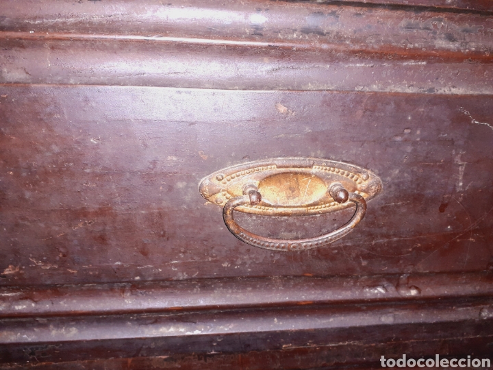 Antig&uuml;edades: Cajonera negra antigua - Foto 2