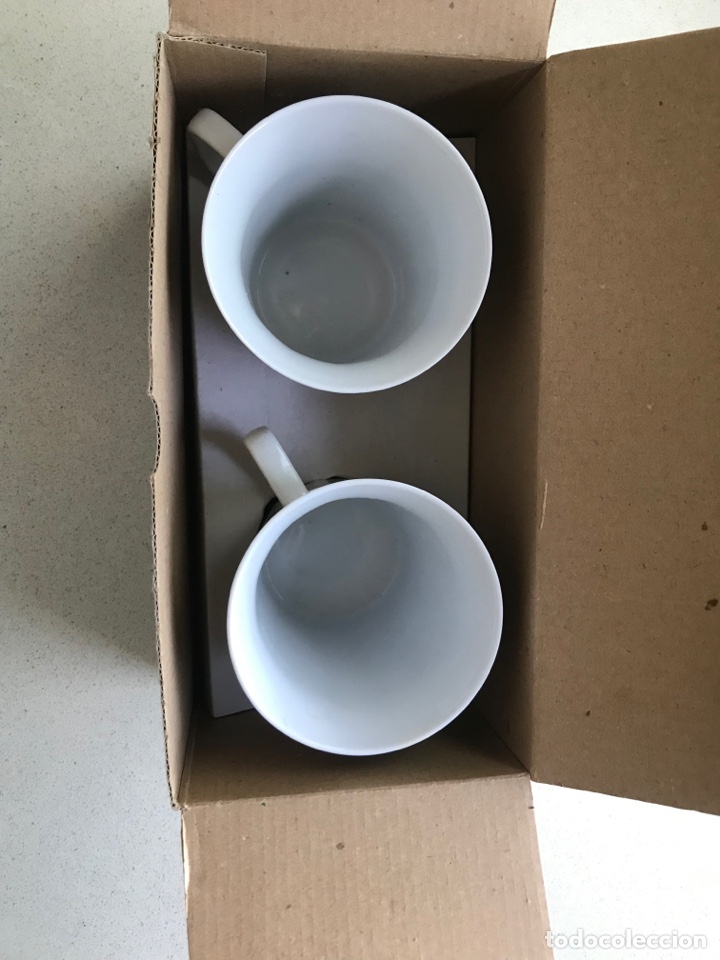 Antig&uuml;edades: Juego2 tazas cer&aacute;micas brise!!! - Foto 1