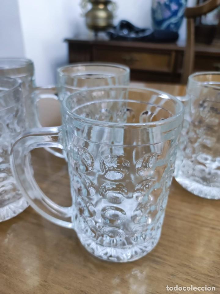 Antig&uuml;edades: Jarras de cerveza de cristal - Foto 3