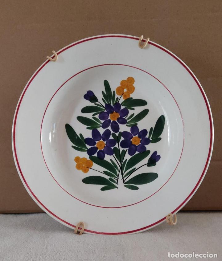 Antig&uuml;edades: PLATO DE CER&Aacute;MICA DE DECORACI&Oacute;N. - Foto 1