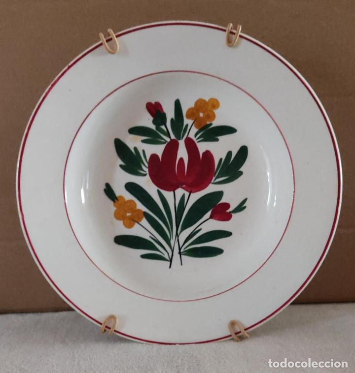 Antig&uuml;edades: PLATO DE CER&Aacute;MICA DE DECORACI&Oacute;N. - Foto 1