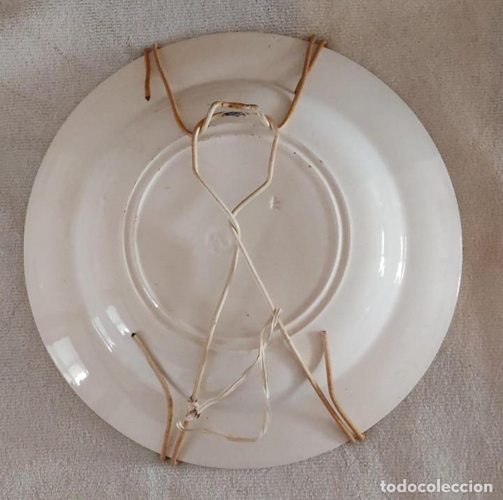 Antig&uuml;edades: PLATO DE CER&Aacute;MICA DE DECORACI&Oacute;N. - Foto 2