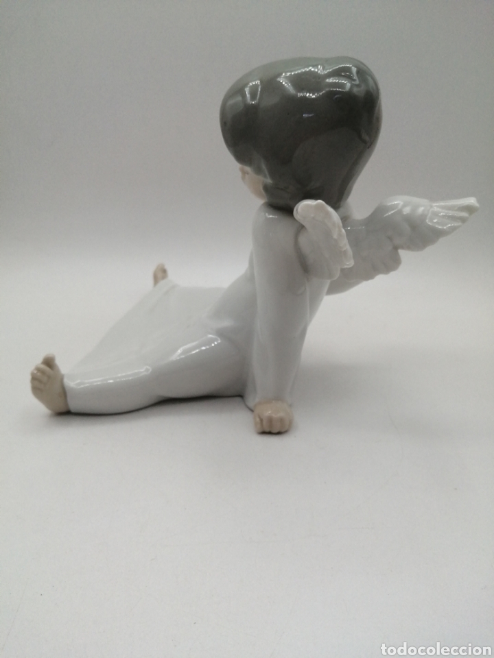Antig&uuml;edades: Querub&iacute;n porcelana Lladro - Foto 5