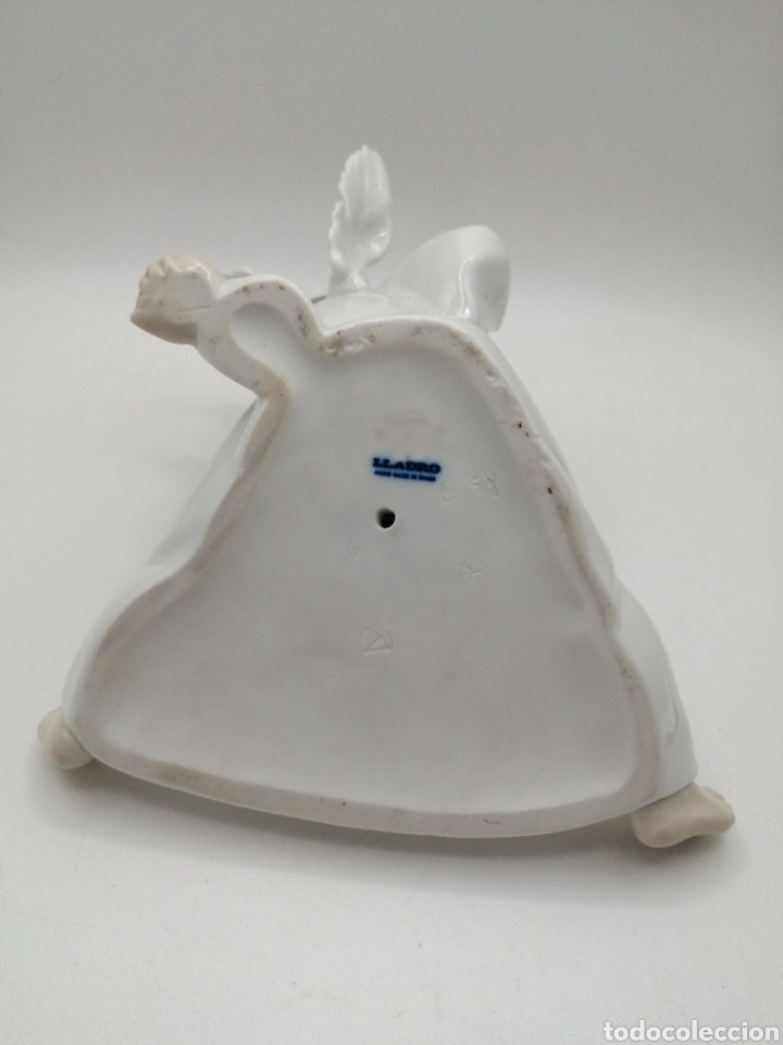 Antig&uuml;edades: Querub&iacute;n porcelana Lladro - Foto 6