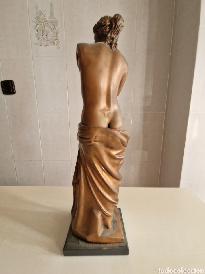 Antig&uuml;edades: LA DIOSA DEL NILO EN BRONCE PATINADO - Foto 7