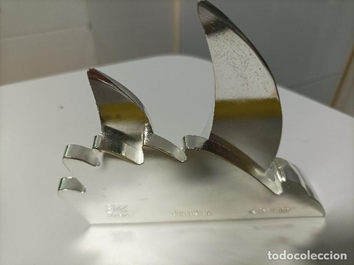 Antig&uuml;edades: Figura barco metal - Foto 2