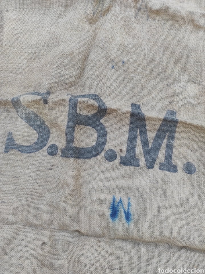 Antig&uuml;edades: Saco de Arpillera S.B.M - Foto 2