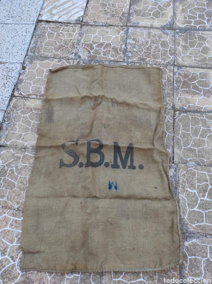 Antig&uuml;edades: Saco de Arpillera S.B.M - Foto 5