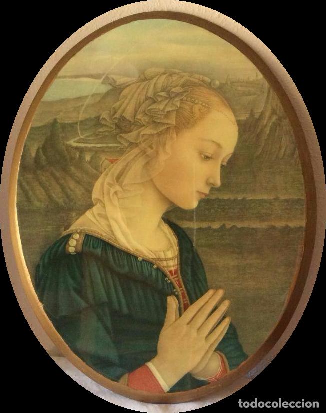 Antig&uuml;edades: CUADRO DE LA VIRGEN DE &Eacute;POCA VINTAGE - Foto 1