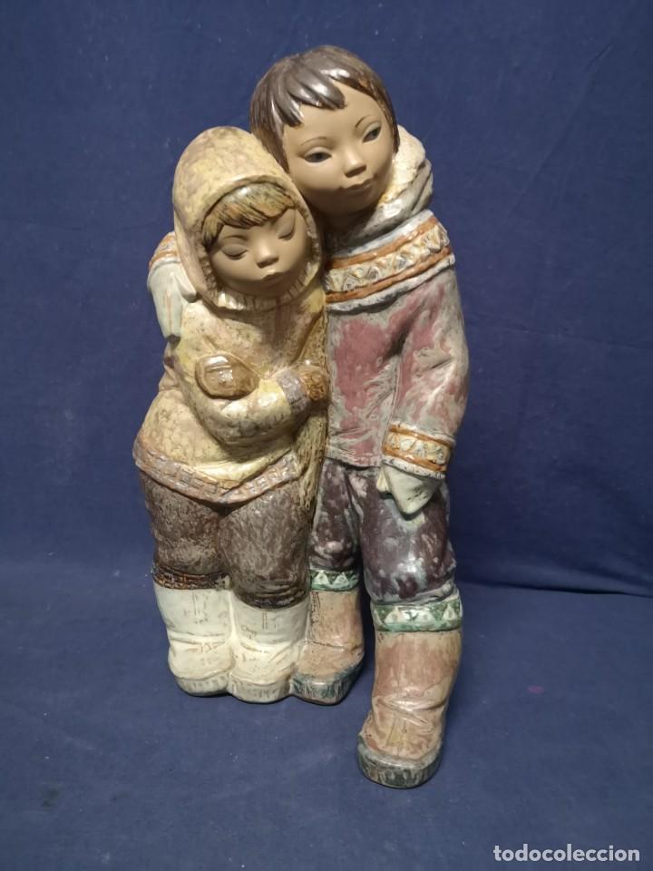 Antig&uuml;edades: PAREJA DE ESQUIMALES LLADRO - Foto 10