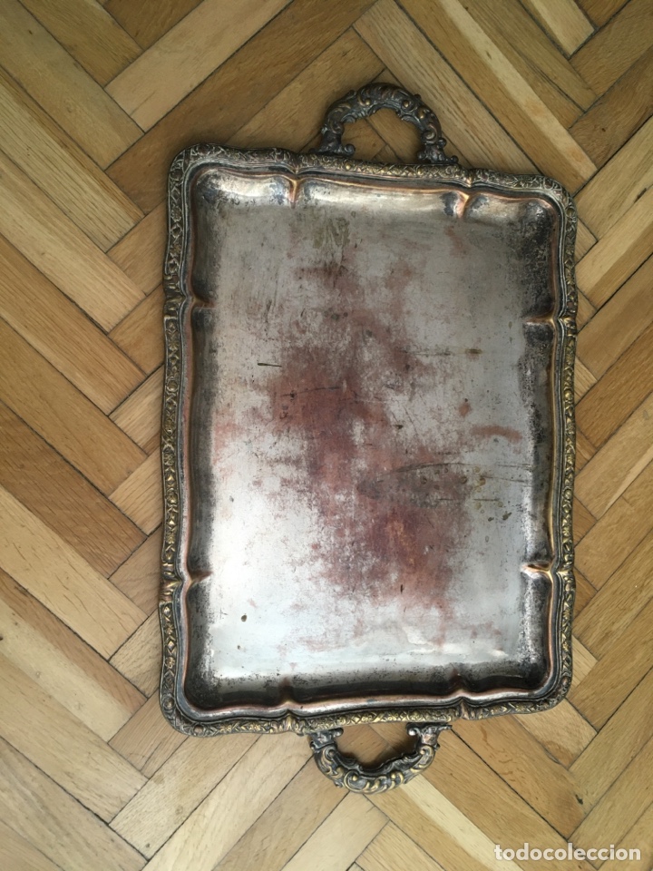 Antig&uuml;edades: Antigua Bandeja - Foto 4