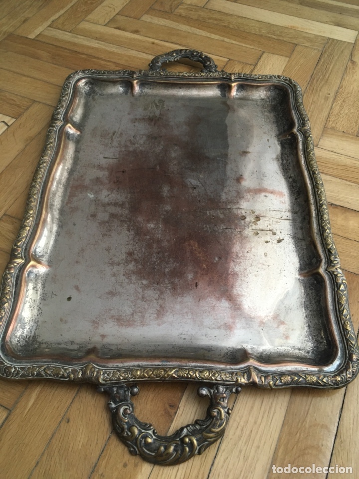 Antig&uuml;edades: Antigua Bandeja - Foto 1