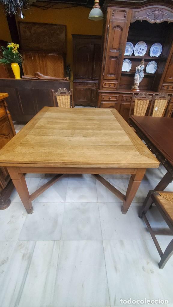 Antig&uuml;edades: Mesa de roble - Foto 2