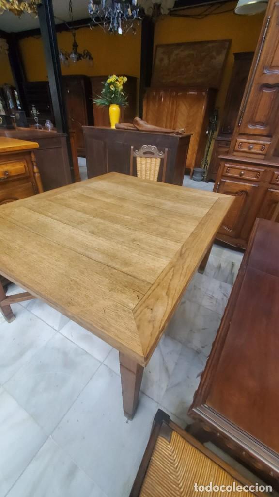 Antig&uuml;edades: Mesa de roble - Foto 3