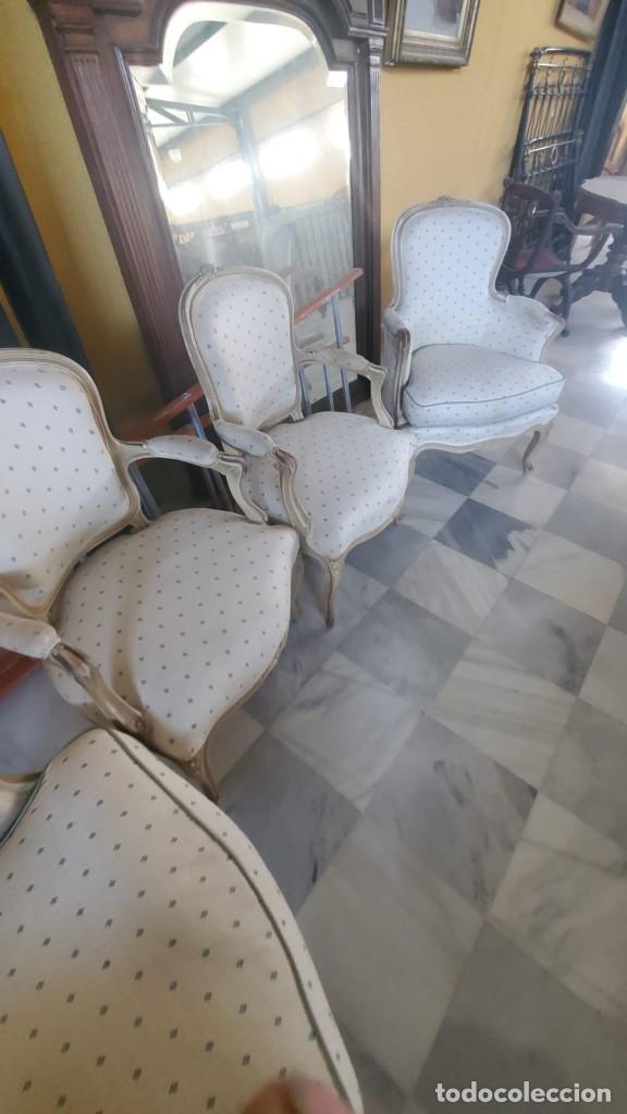 Antig&uuml;edades: Conjunto de Sillones estilo Luis XV - Foto 2