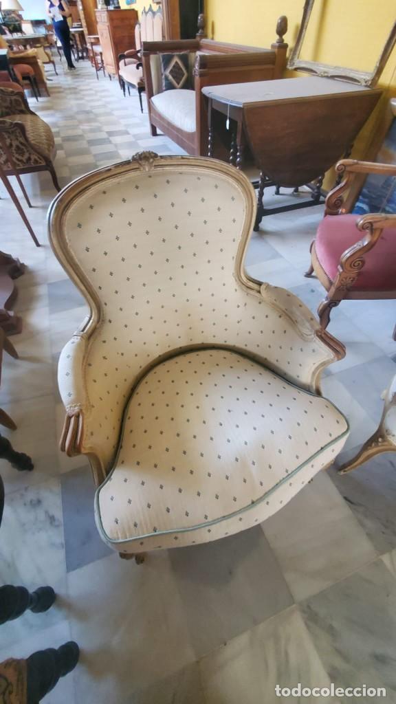 Antig&uuml;edades: Conjunto de Sillones estilo Luis XV - Foto 5
