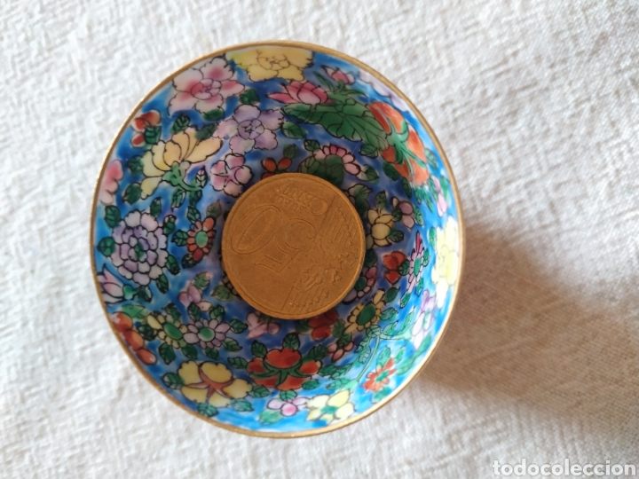 Antig&uuml;edades: Cuenco de porcelana china en urna - Foto 4