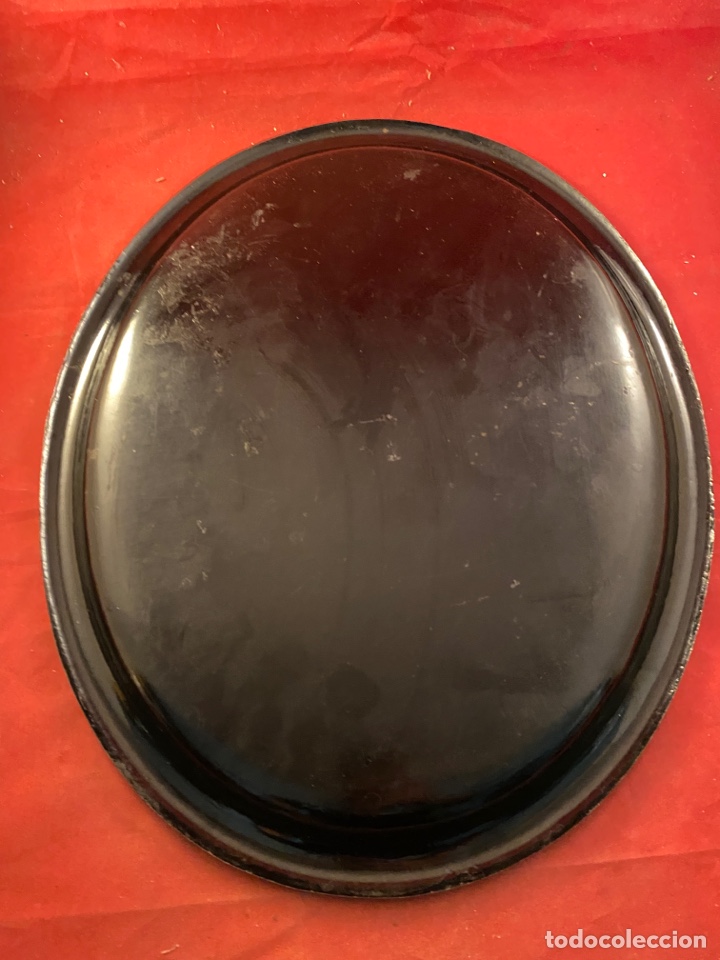 Antig&uuml;edades: Bandeja met&aacute;lica - Foto 3