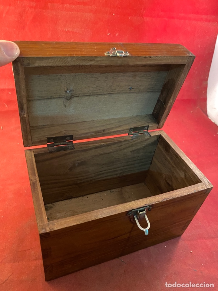 Antig&uuml;edades: Caja madera - Foto 4