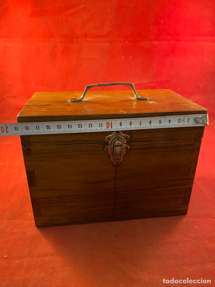 Antig&uuml;edades: Caja madera - Foto 6