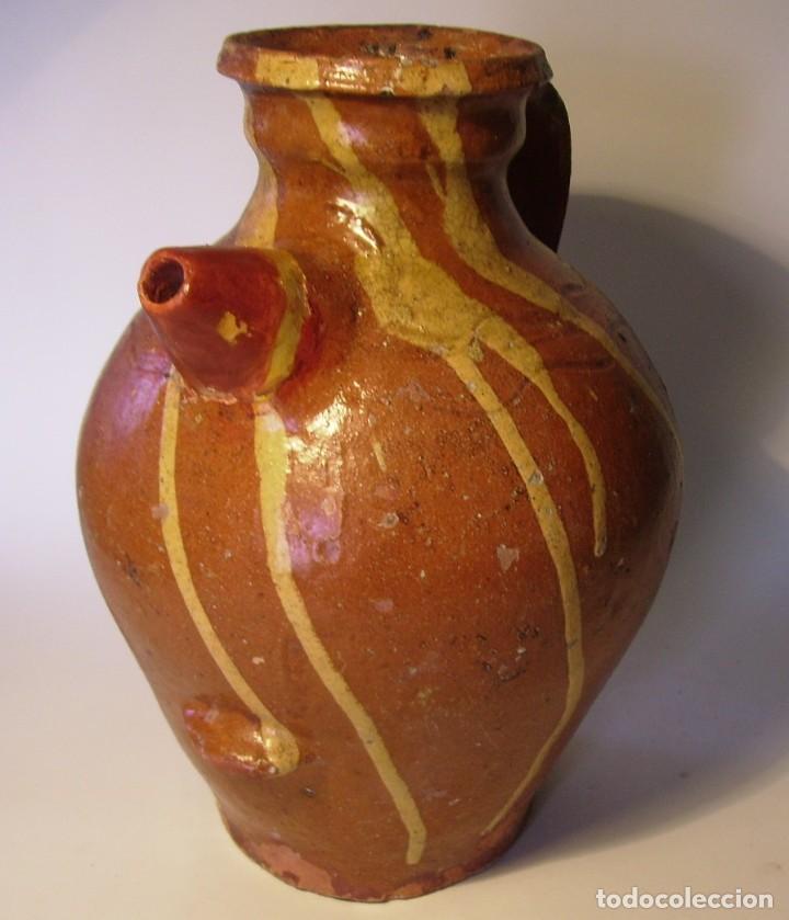 Antig&uuml;edades: ROTUNDO C&Aacute;NTARO CER&Aacute;MICA XIX - Foto 9