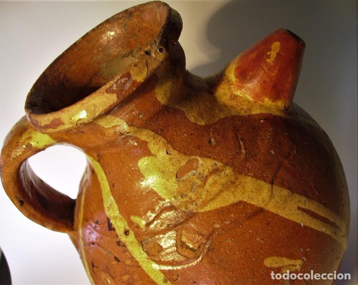 Antig&uuml;edades: ROTUNDO C&Aacute;NTARO CER&Aacute;MICA XIX - Foto 11