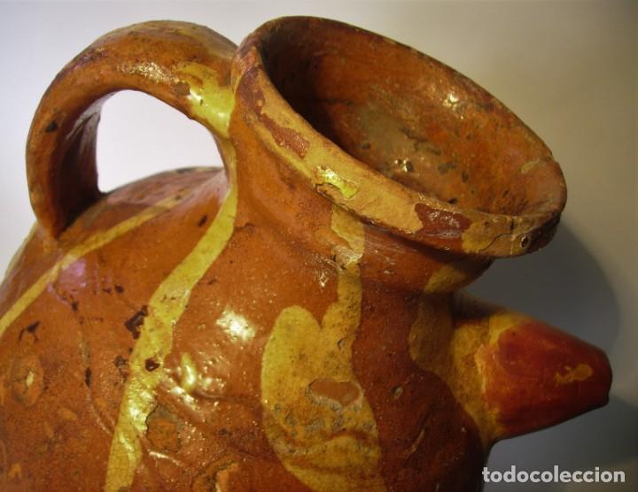 Antig&uuml;edades: ROTUNDO C&Aacute;NTARO CER&Aacute;MICA XIX - Foto 12