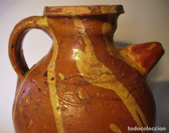 Antig&uuml;edades: ROTUNDO C&Aacute;NTARO CER&Aacute;MICA XIX - Foto 13