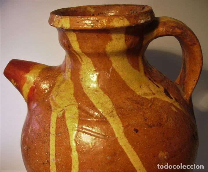 Antig&uuml;edades: ROTUNDO C&Aacute;NTARO CER&Aacute;MICA XIX - Foto 14