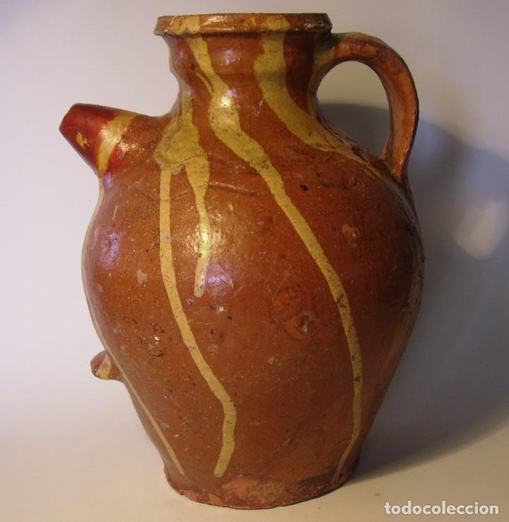 Antig&uuml;edades: ROTUNDO C&Aacute;NTARO CER&Aacute;MICA XIX - Foto 15