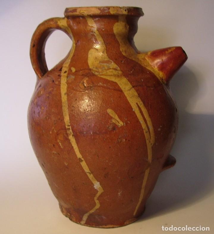 Antig&uuml;edades: ROTUNDO C&Aacute;NTARO CER&Aacute;MICA XIX - Foto 16