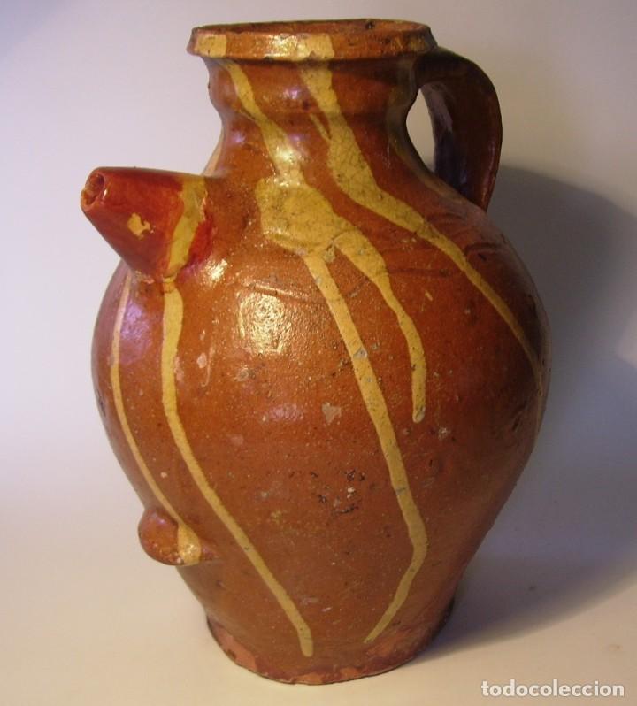 Antig&uuml;edades: ROTUNDO C&Aacute;NTARO CER&Aacute;MICA XIX - Foto 18