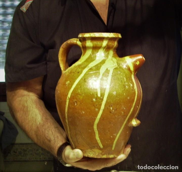 Antig&uuml;edades: ROTUNDO C&Aacute;NTARO CER&Aacute;MICA XIX - Foto 20