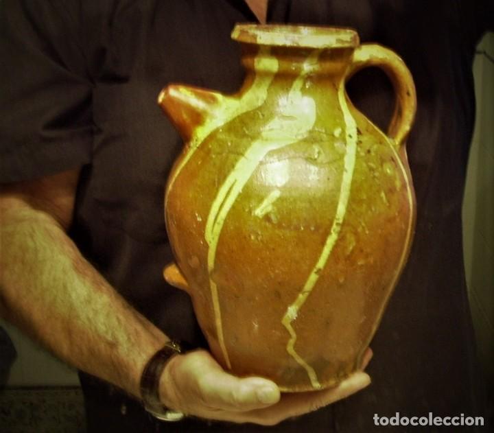 Antig&uuml;edades: ROTUNDO C&Aacute;NTARO CER&Aacute;MICA XIX - Foto 21