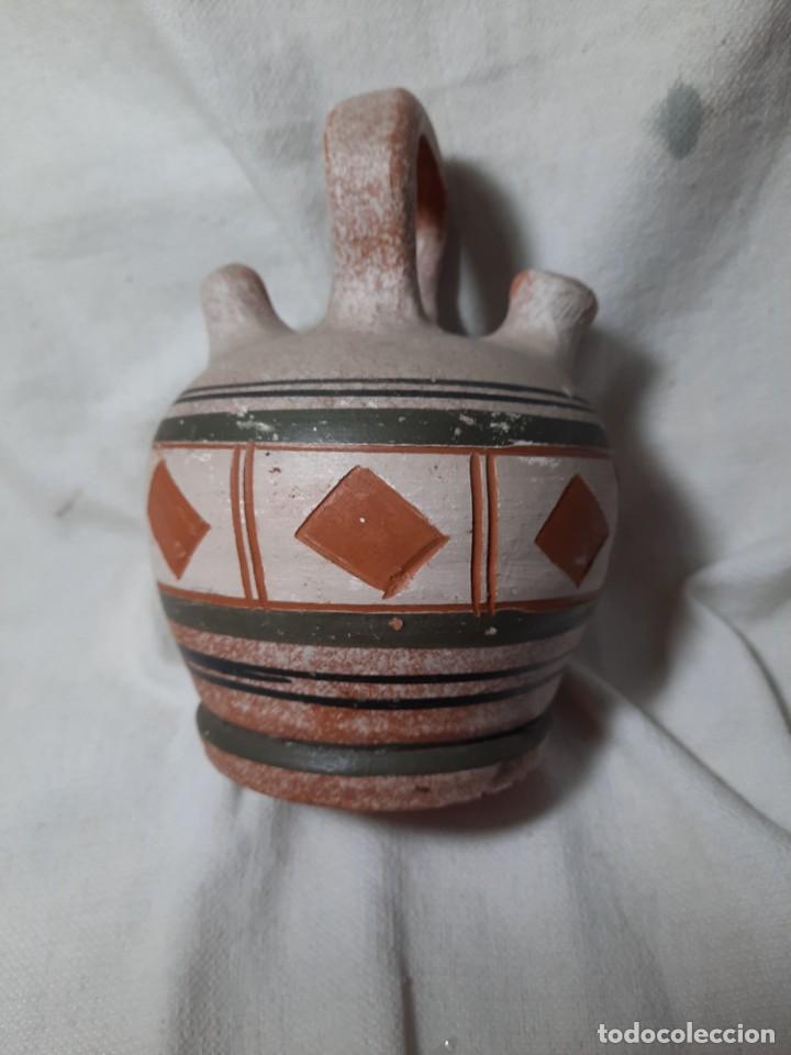 Antig&uuml;edades: Botijo de barro cocido - Foto 1