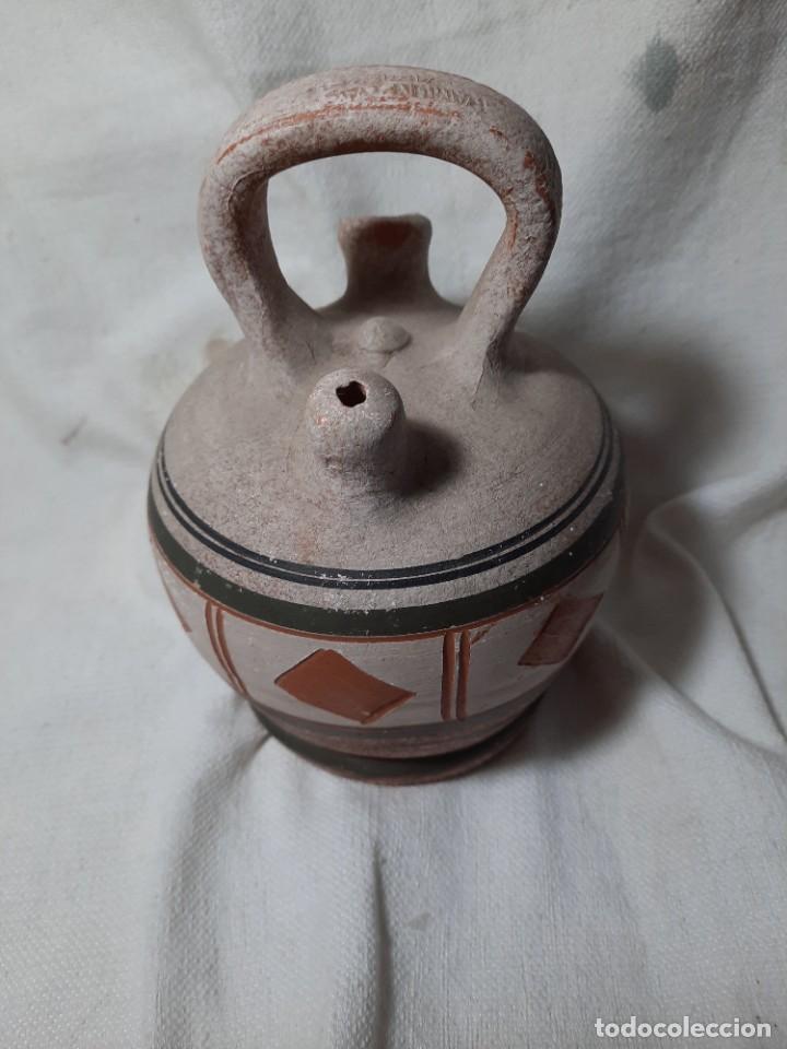 Antig&uuml;edades: Botijo de barro cocido - Foto 2
