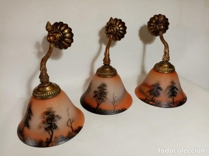 Antig&uuml;edades: aplique de iluminacion -1 pieza- - Foto 2