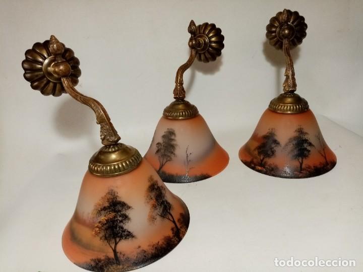 Antig&uuml;edades: aplique de iluminacion -1 pieza- - Foto 3