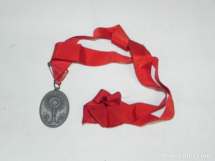 Antig&uuml;edades: ANTIGUA MEDALLA RELIGIOSA, MIDE 5,3 CMS. - Foto 1