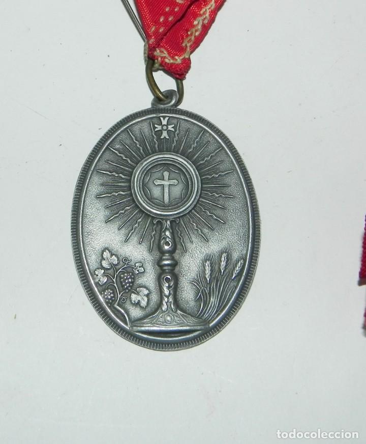 Antig&uuml;edades: ANTIGUA MEDALLA RELIGIOSA, MIDE 5,3 CMS. - Foto 2