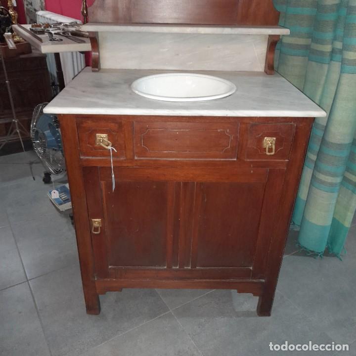 Antig&uuml;edades: Antiguo mueble lavabo - Foto 3