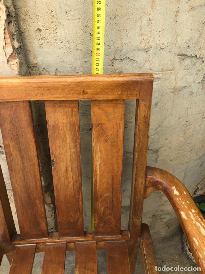 Antig&uuml;edades: SILLAS DE MADERA MACIZA. - Foto 9