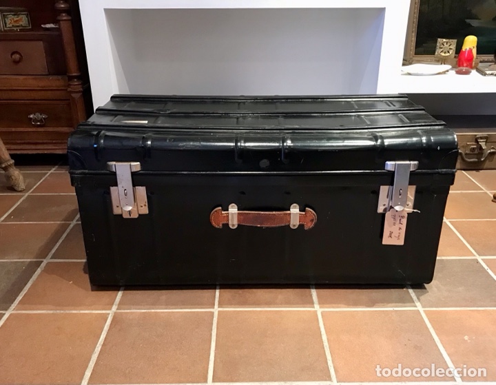Antig&uuml;edades: Ba&uacute;l de Mudanza para Barco - Foto 1