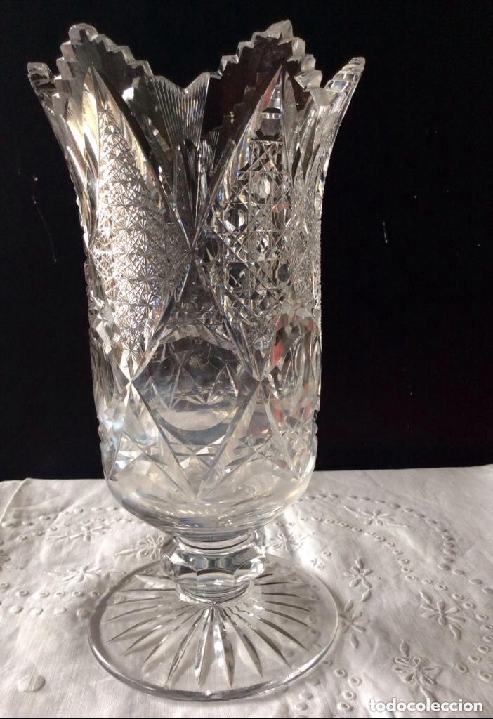 Antig&uuml;edades: FLORERO EN CRISTAL DE BACCARAT? - Foto 2
