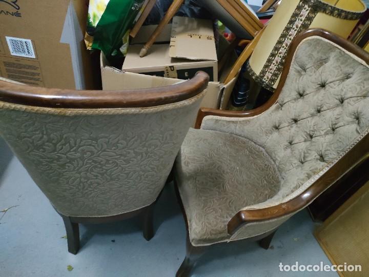 Antig&uuml;edades: PAREJA DE SILLONES ANTIGUOS - Foto 2