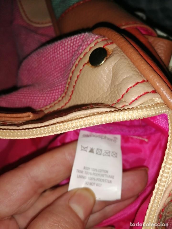 Antig&uuml;edades: Bolso de lona - Foto 4